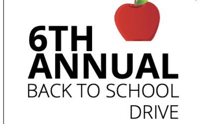 6th Annual School Supply Drive Happening Now!